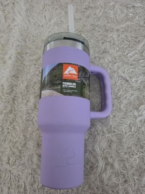 Ozark Trail Lilac Tumbler with Handle
